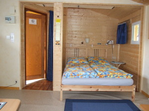 Hütte Doppelbett